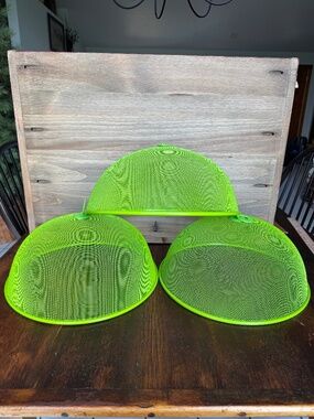 Wire Mesh Food Dome Cover Set